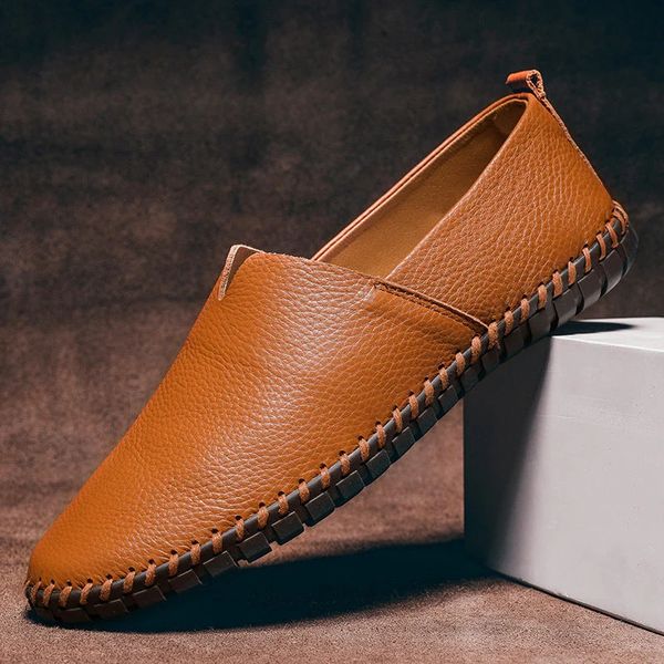 MARIMO LEATHER LOAFERS