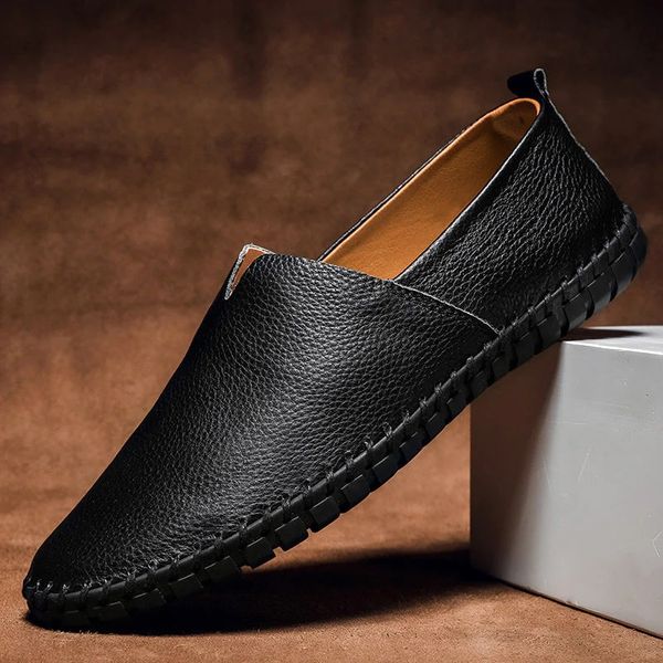 MARIMO LEATHER LOAFERS