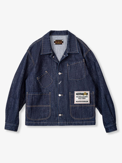 14oz 4-Pockets Denim Jacket 0