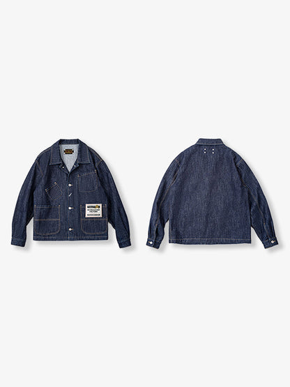 14oz 4-Pockets Denim Jacket 1