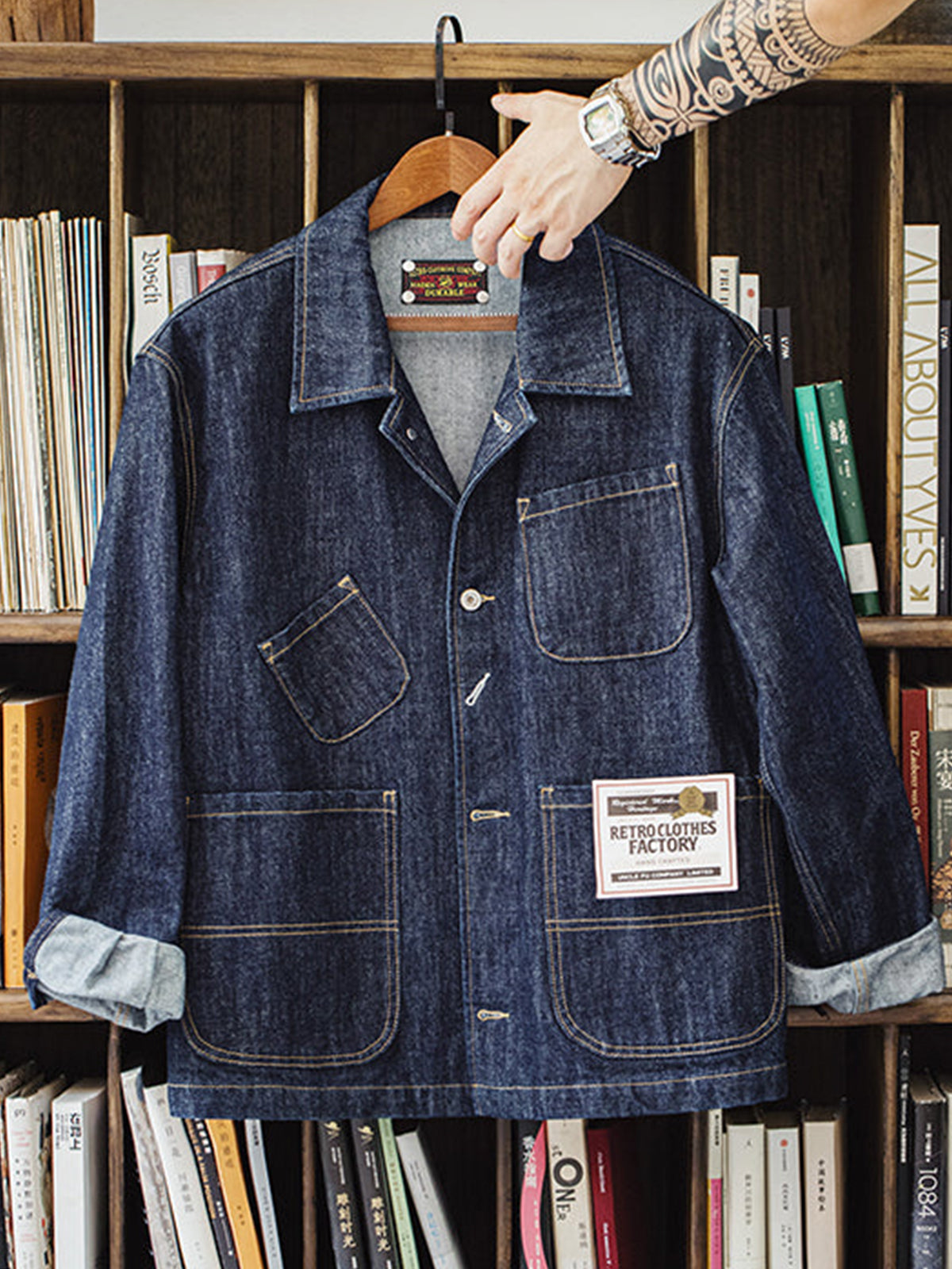 14oz 4-Pockets Denim Jacket 2