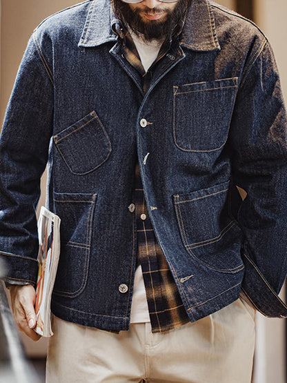 14oz 4-Pockets Denim Jacket 3