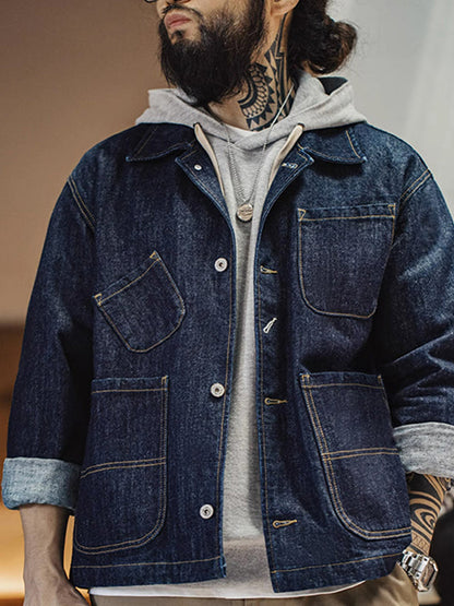 14oz 4-Pockets Denim Jacket 4
