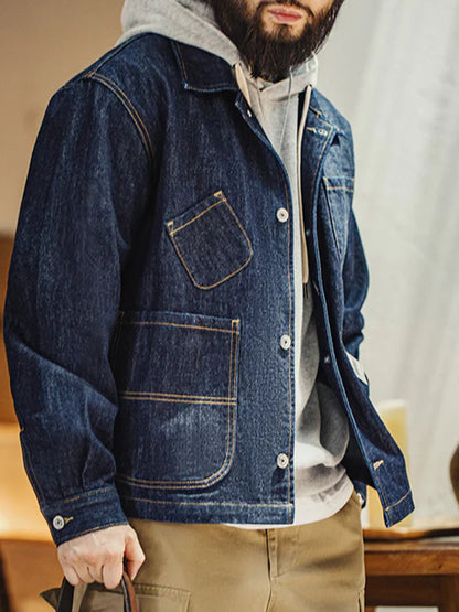14oz 4-Pockets Denim Jacket 5
