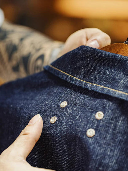 14oz 4-Pockets Denim Jacket 8
