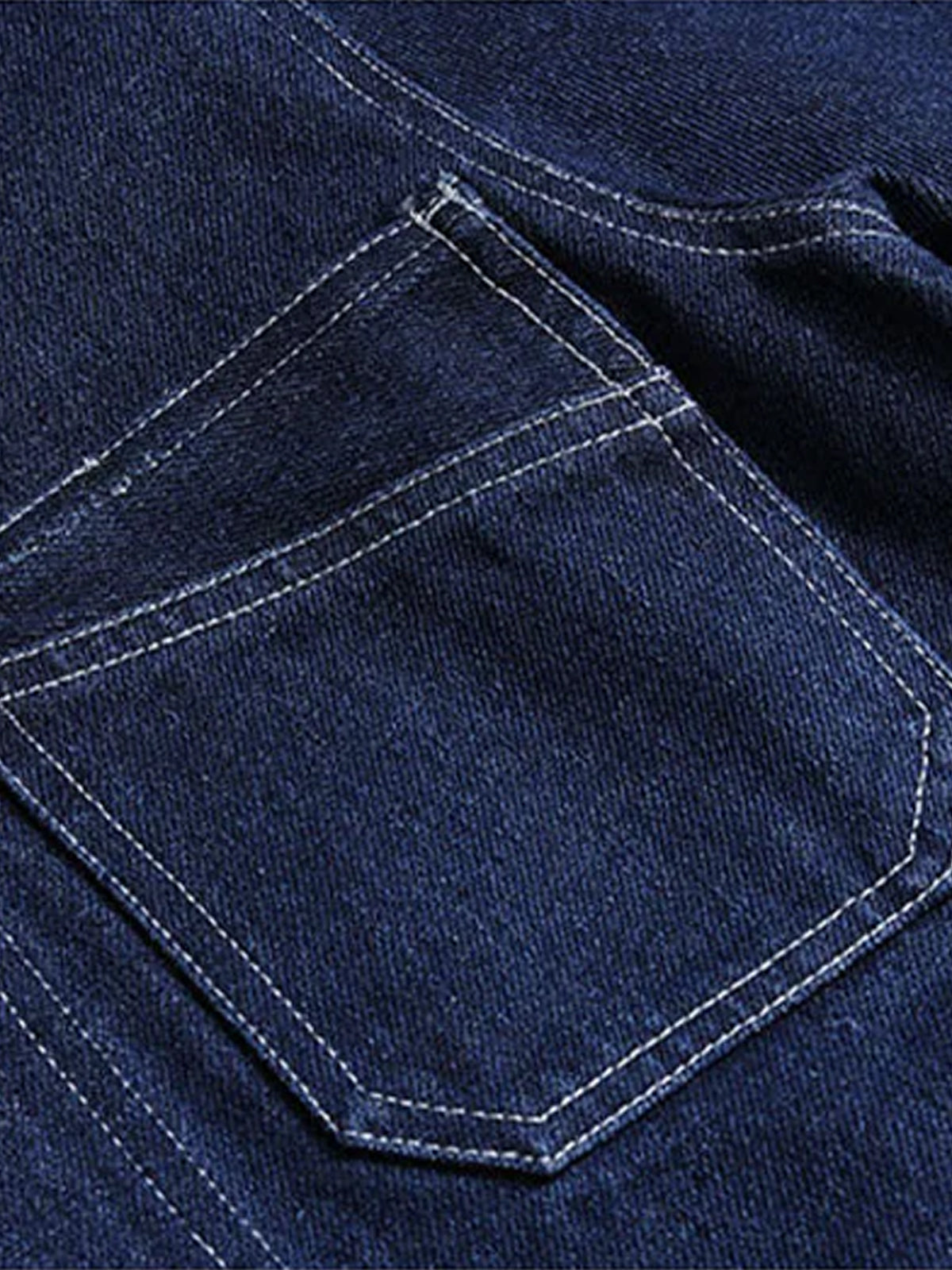 Casual American Style Wabash Denim Work Jacket 7