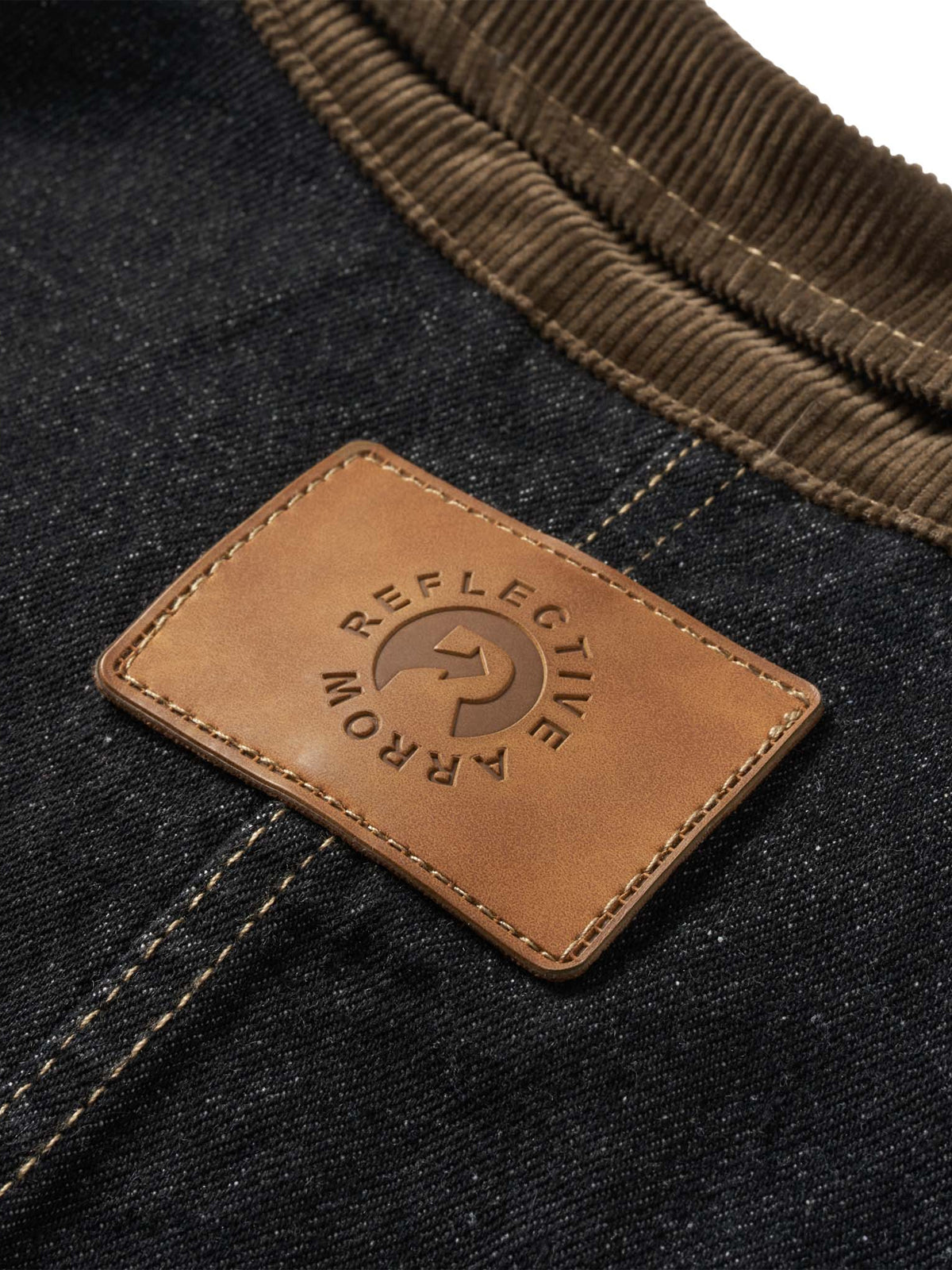 City Boy Corduroy Patch Denim Jacket 7