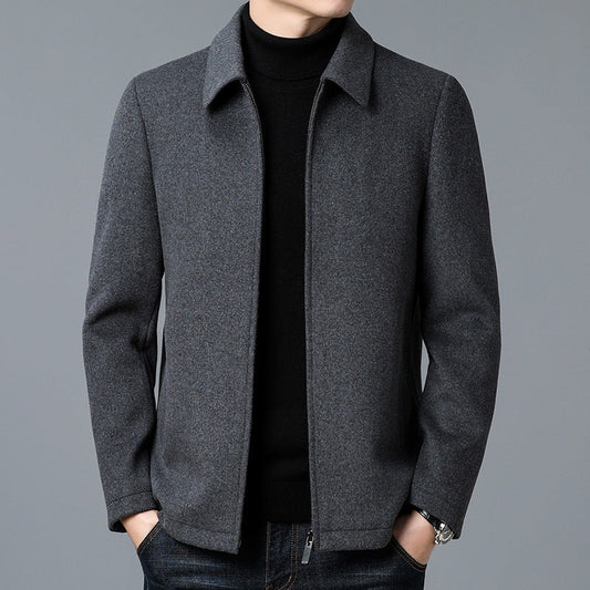 Heavyweight Wool Coat with Thermal Lining for Women – Structured Fit and Minimalist Design for Everyday Warmth 0