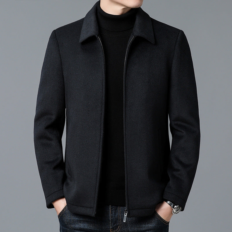 Heavyweight Wool Coat with Thermal Lining for Women – Structured Fit and Minimalist Design for Everyday Warmth 1