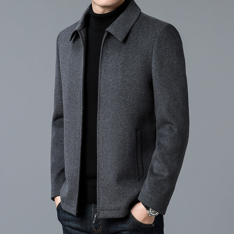 Heavyweight Wool Coat with Thermal Lining for Women – Structured Fit and Minimalist Design for Everyday Warmth 2