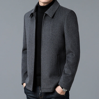Heavyweight Wool Coat with Thermal Lining for Women – Structured Fit and Minimalist Design for Everyday Warmth 2