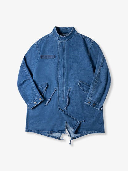 M-65 Modified Denim Fishtail Parker 0