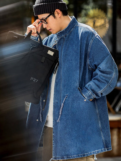 M-65 Modified Denim Fishtail Parker 6