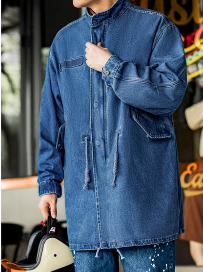 M-65 Modified Denim Fishtail Parker 7