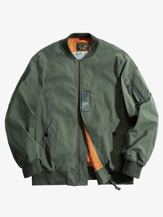 MA-1 Vintage Military Style Bomber Jacket 0