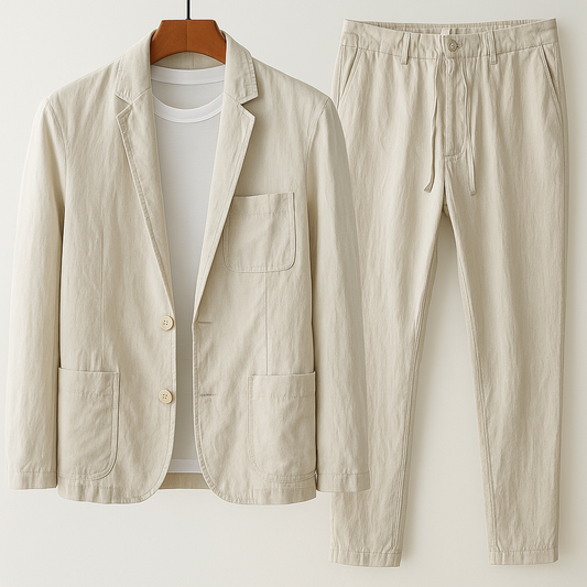 Mario Linen Tailored Set 0