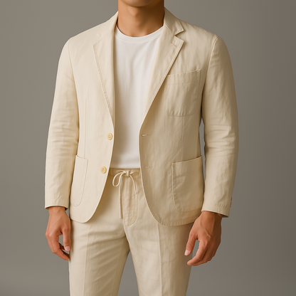 Mario Linen Tailored Set 1